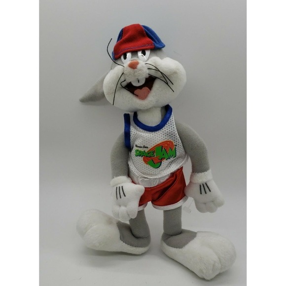 McDonald's Other - Vintage 1996‎ McDonalds Space Jam Bugs Bunny Looney Tunes Push plush figurine